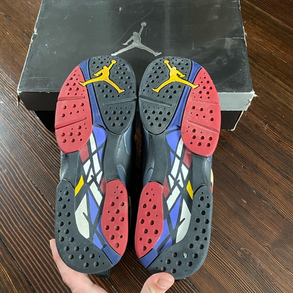 Jordan retro 8 Playoffs Y7 - Picture 3 of 7